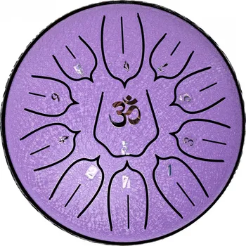 Hudební nástroj pro děti LENA Drum "ÓM" fialový D