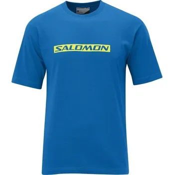 Pánská softshellová bunda triko Salomon Salomon SS M modré 11/12 - Velikost: S