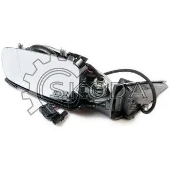 Auto zrcátko Vnější zpětné zrcátko ŠKODA Original OEM 3U1857507M01C