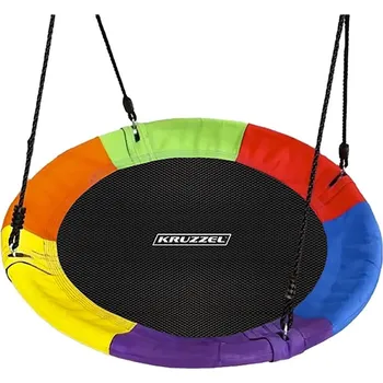 Dětská houpačka Houpací kruh čapí hnízdo 100 cm multicolor