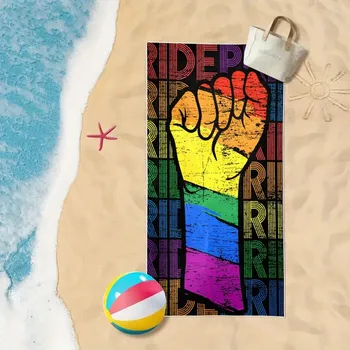 Ručník Ručník 90x180 cm DUHOVÁ RUKA