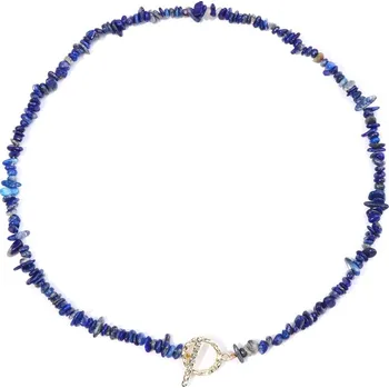 Náhrdelník Boho náhrdelník 45 cm | módní šperk - Č.5 Lapis Lazuli