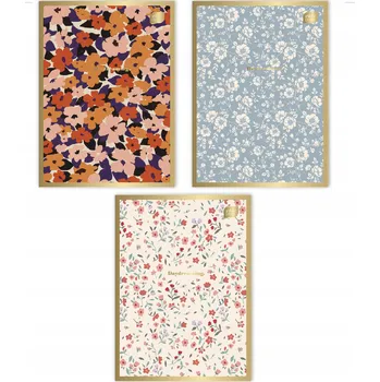 Sešit Sešit A4 s mřížkou Interdruk, 60 listů, měkká obálka, 5 ks