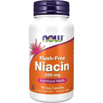 Přírodní produkt NOW Niacin 250 mg, 90 kapslí
