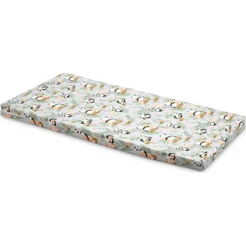 Příslušenství pro přepravu dětí SENSILLO Vložka do postýlky 120 X 60 cm Vzor: PANDA A LIŠKA