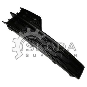 Nárazník Větrací mřížka, nárazník ŠKODA Original OEM 5E0807681F 9B9