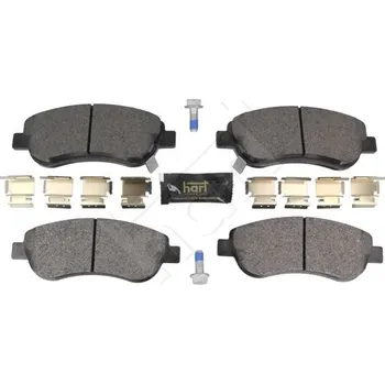 Brzdová destička Sada brzdových destiček, kotoučová brzda HART 261 849