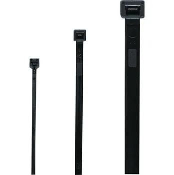 Počítač Vázací páska černá UV 280 x 3,5 mm (100 ks) CIMCO 181878