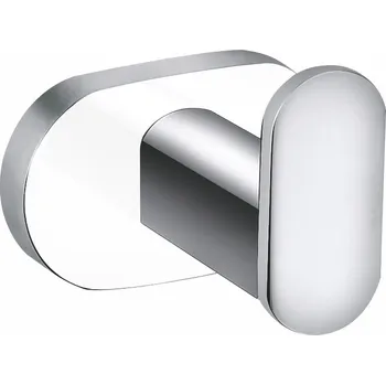 Mýdlenka YUKON - Koupelnový doplněk Věšáček, Bílá/Chrom YUA0100CB, RAV Slezák