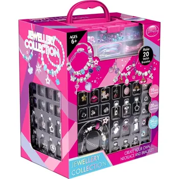 dětská sada na výrobu šperků Alltoys Sada výroba náramků šperkovnice