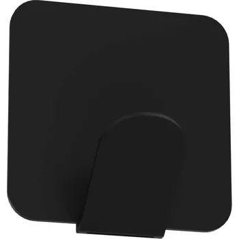 Věšák Nástěnný háček 4x4 cm černá