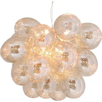 By Rydéns Gross Grande závěsné světlo, jantar - kabel 120 cm jantarová 8 x 40 W - Doprava zdarma