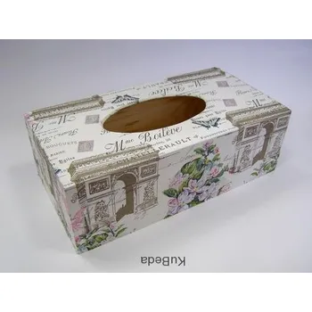 Krabice na papírové kapesníky - Paříž Vítězný oblouk