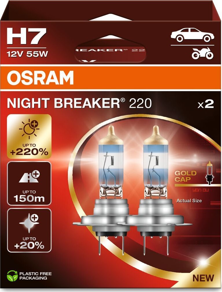 Zarovka, dalkovy svetlomet OSRAM 64210NB220-2HB