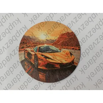 Podtácek - Auto sporťák Velikost: 10cm