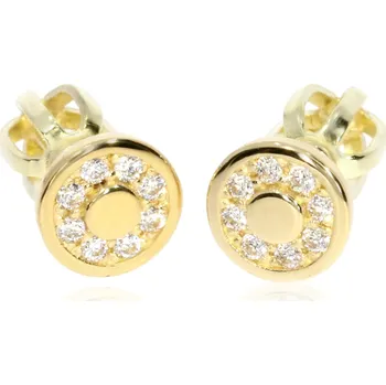 Náušnice Zlatnictví Helios Náušnice drobné pecičky ze žlutého zlata