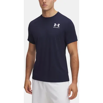 Pánské tričko Under Armour UA Heatgear Fitted SS 6000939-410 Modrá LG