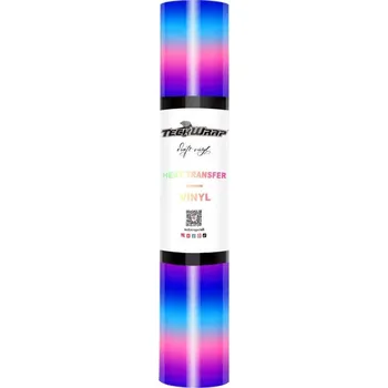 Samolepící dekorace TeckWrap PU Rainbow Stripes HTV - Starry Purple Velikost: 0,3 x 1,5 m