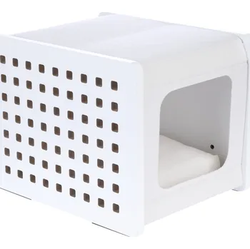 Pelíšek pro kočku Modern Living jeskyně San Francisco bílá pro kočky