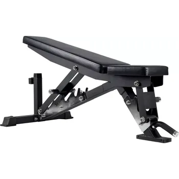 Posilovací lavice TRUESTEEL Polohovatelná lavice na cvičení Beast Černá