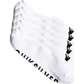 Pánské ponožky ponožky Quiksilver Liner 5 Pack - WBB0/White 40-45