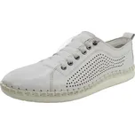 Dámské polobotky celokožené WILD 064-6019 bílé bílá 42