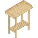 Lanit Plast Holz LG2439 pracovní stůl…