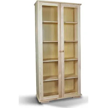 Knihovna Doktor Vitrína Modern II Zvolte odstín: Dub moření dřeva