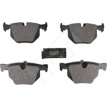 Brzdový systém Sada brzdových destiček, kotoučová brzda HART 261 748