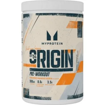 Anabolizér MyProtein Origin Pre-Workout 600 g - pomeranč/mango + Sleva 3 % pro registrované
