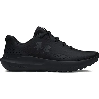 Pánská obuv boty Under Armour Charged Surge 4 - Black/Black/Black 45
