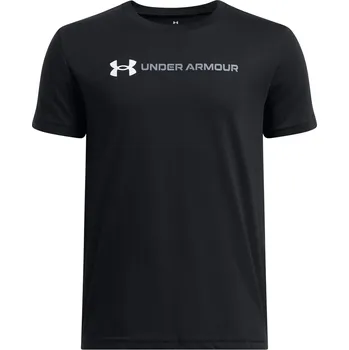 Chlapecké tričko Under Armour B Logo Wordmark SS Under Armour černá 3281628