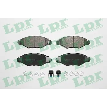 Brzdová destička Sada brzdových destiček, kotoučová brzda LPR 05P903