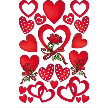 samolepka HERMA SAMOLEPKY SRDÍČKA SRDÍČKA LÁSKA