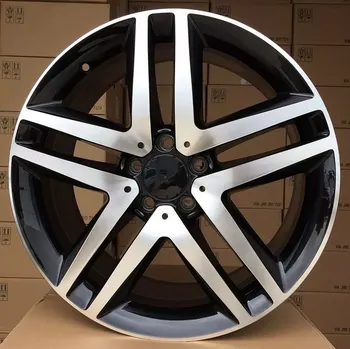 Alu kolo Alu kola Racing Line XFE69, 19x8 5x112 ET52, černá + leštění (zátěžová) vhodné pro Mercedes V W447 (od 2015), Mercedes Vito W447 (od 2015)