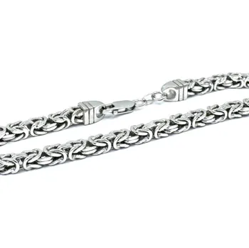 Řetízek Leru Řetízek stříbrný- královská vazba II Délka řetízku: 55cm(váha34,90g)