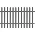 Plotovka Laťkový plot WPC šedý 200 x 120 cm