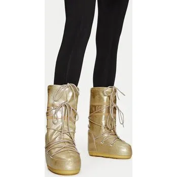 Dívčí sněhule Sněhule Moon Boot Icon Glitter 80D1402850 Zlatá 42_44
