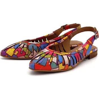 Dámské sandále Dámské kožené sandály 182 -611 Iberius multicolor Barva: multi, Velikost: 37