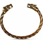 Drakkaria - splétárna FENRIR, náramek, bronz