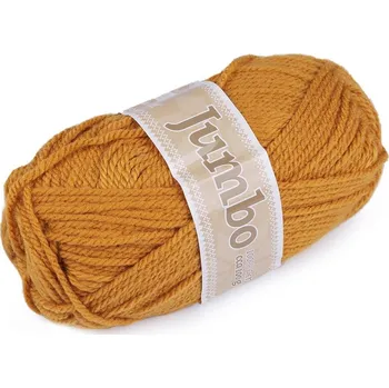 Příze JUMBO Pletací příze 100g - 31 (1115) hořčicová