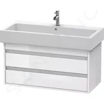 Duravit Ketho Umyvadlová skříňka 48x95x44 cm, 2 zásuvky, lesklá bílá, KT663802222