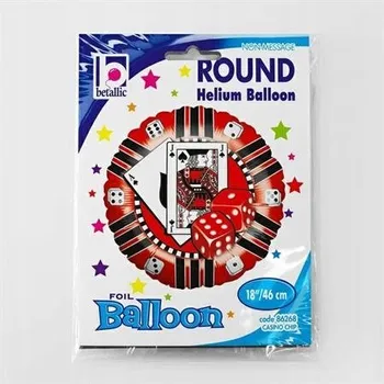 Balónek Fóliový balónek Casino 45 cm
