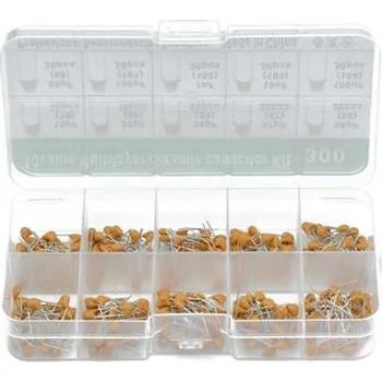 Elektronická stavebnice Sada keramických kondenzátorů MLCC 300ks 10pF-100nF