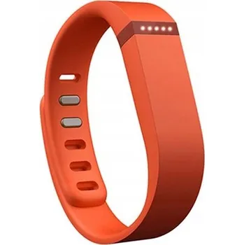 Řemínek na hodinky Silikonový Řemínek / FitBit FLEX / ORANŽOVÝ