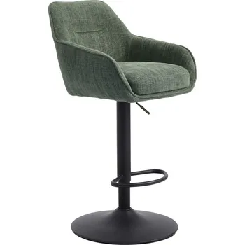 Barová židle Zelené barové židle v sadě 2 ks (výška sedáku 69 cm) Avola – Unique Furniture ID_1752986