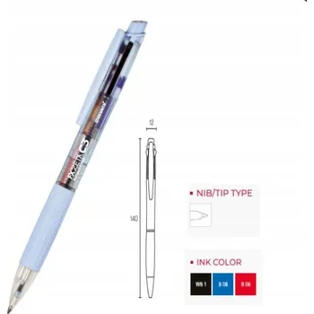 Kuličkové pero Monami vícebarevné