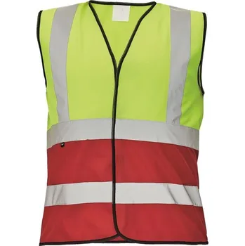 reflexní vesta Cerva Reflexní vesta LYNX DUO - Žlutá / červená | XL