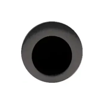 Dveřní kování Madélko do čela posuvných dveří kulaté, černá (Madélko pro posuvné dveře)