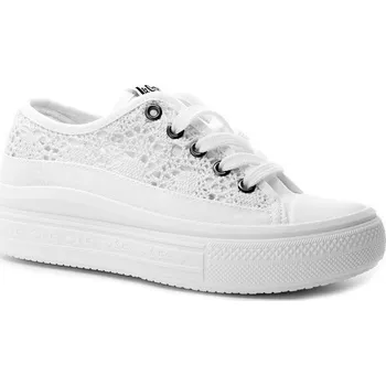 Dámské tenisky Lee Cooper 1617L white, dámské plátěnky vel.38